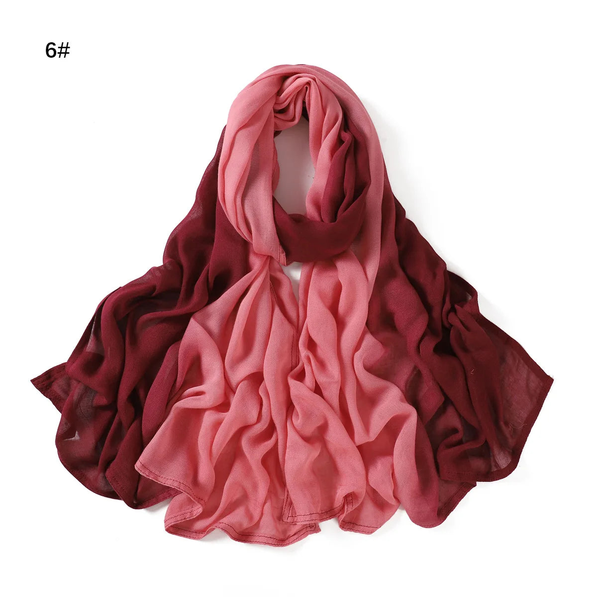 Rimal Two-Tone Cotton Scarf