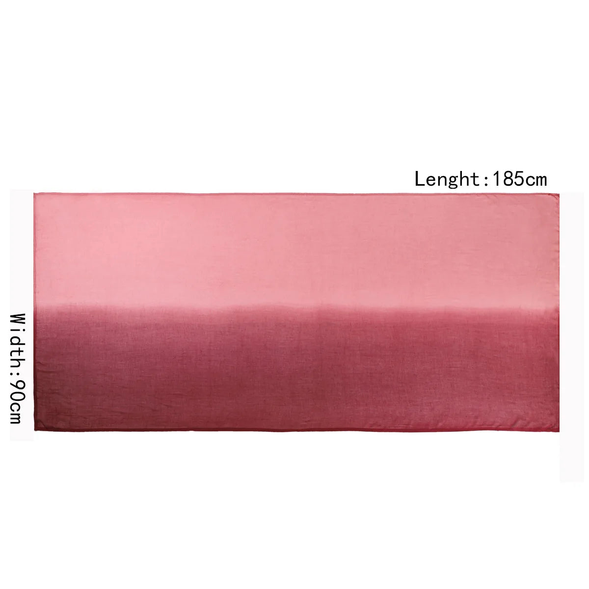 Rimal Two-Tone Cotton Scarf
